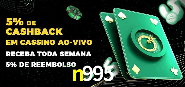 Promoções do cassino ao Vivo n995